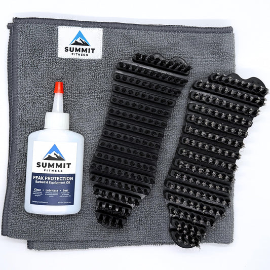 Premium Barbell Care Kit (Nylon & Steel Brush Kit)