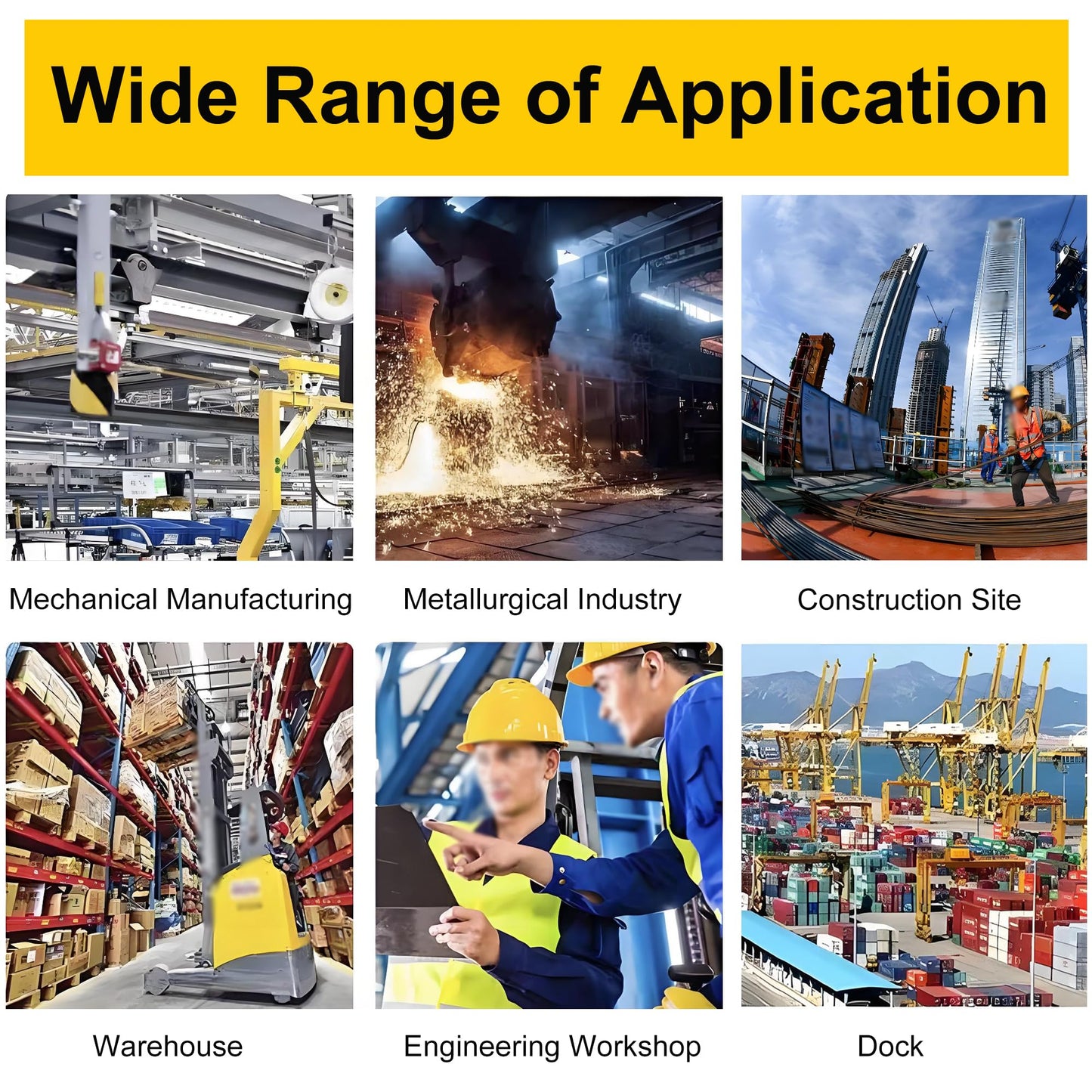 HayWHNKN 3T Forklift Telescopic Jib Boom Forklift Mobile Crane with 0-75° Adjustable Tilt Angle, 7-12ft Extension, 2 Hooks, Heavy-Duty Lifting Hoist Towing Handling for Warehouse Construction Factory