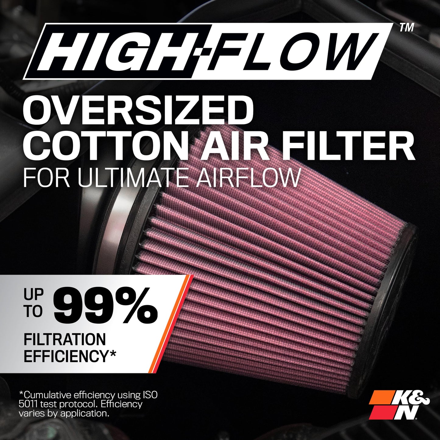 K&N Cold Air Intake Kit: Increase Acceleration & Engine Growl, Guaranteed to Increase Horsepower up to 6HP: Compatible with 2.4L, L4, 2002-2006 TOYOTA (Camry, Solara), 69-8609TTK