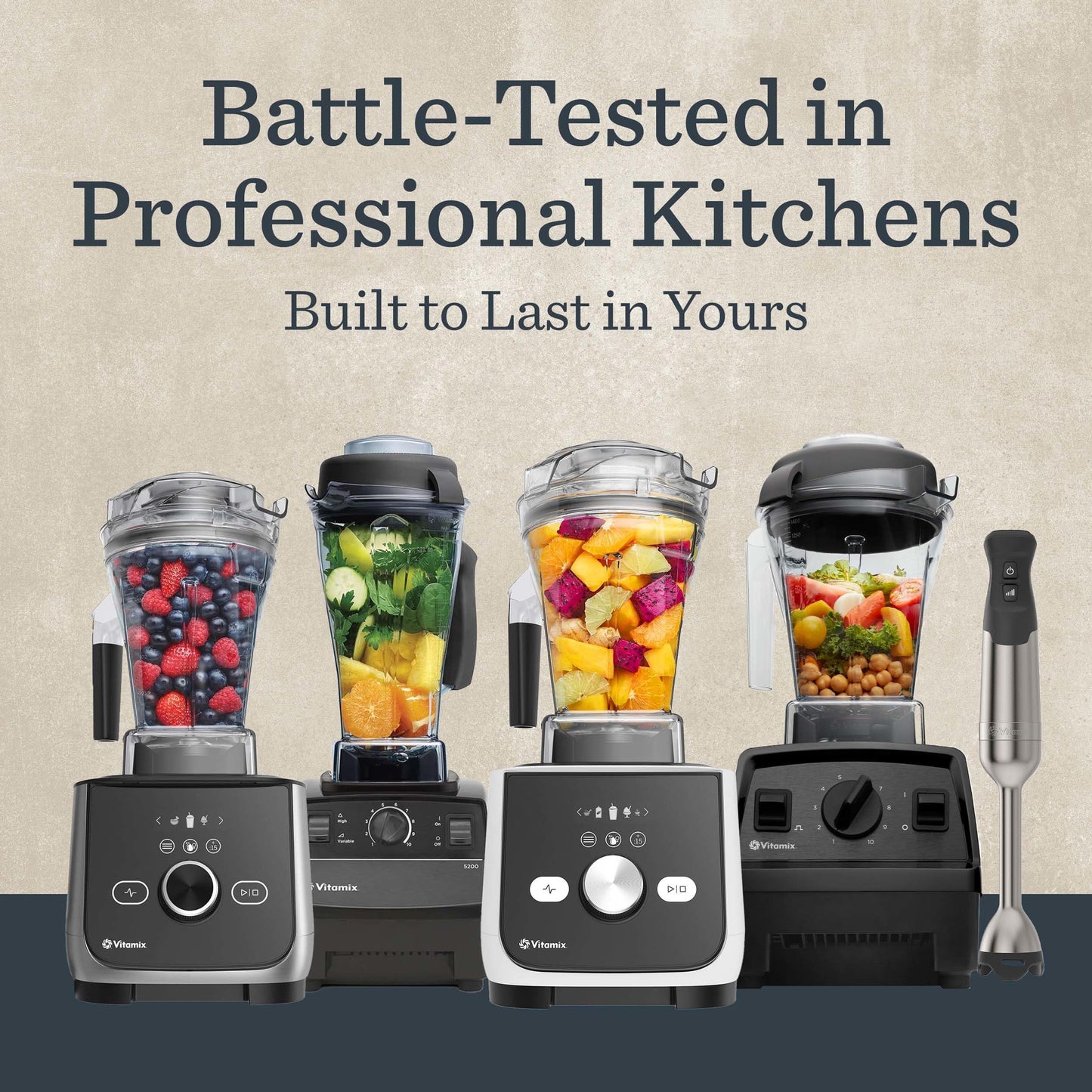 Vitamix Propel Series 750 Blender with Four Blending Programs, Self-Cleaning Program, Professional-Grade Blender for Smoothies, Soups and More, Stainless-Steel Blades, 64 Oz Container, Slate