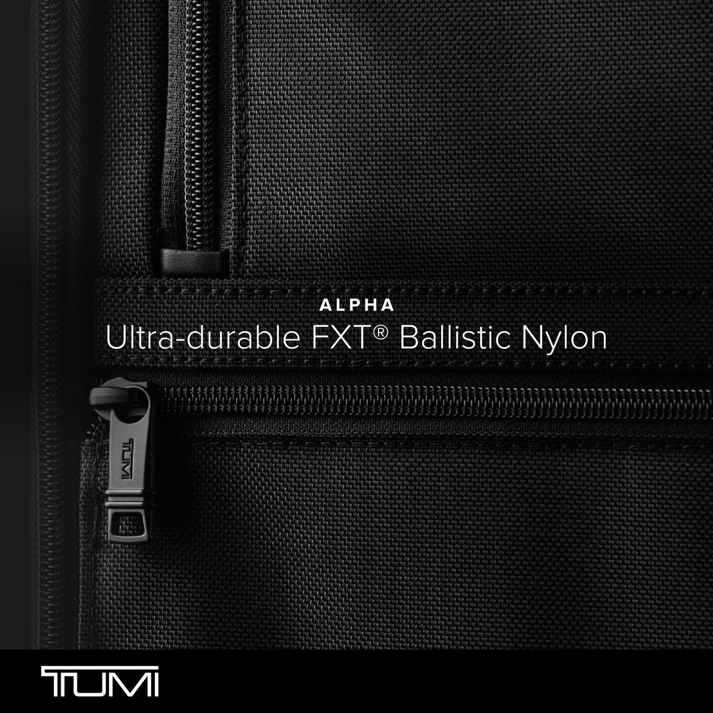 TUMI - Alpha Electronic Cord Pouch - Slim Zip Entry Travel Tech and Cable, Charger and Small Accessory Organizer - Black