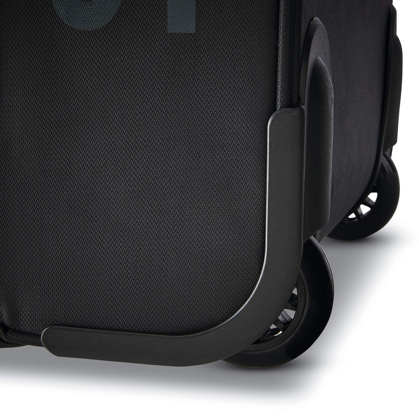 Samsonite Andante 2 Wheeled Duffel Bag – 22-Inch Durable Rolling Luggage with Inline Skate Wheels, Push-Button Handle & Spacious Compartments – Travel-Friendly and Lightweight - All Black