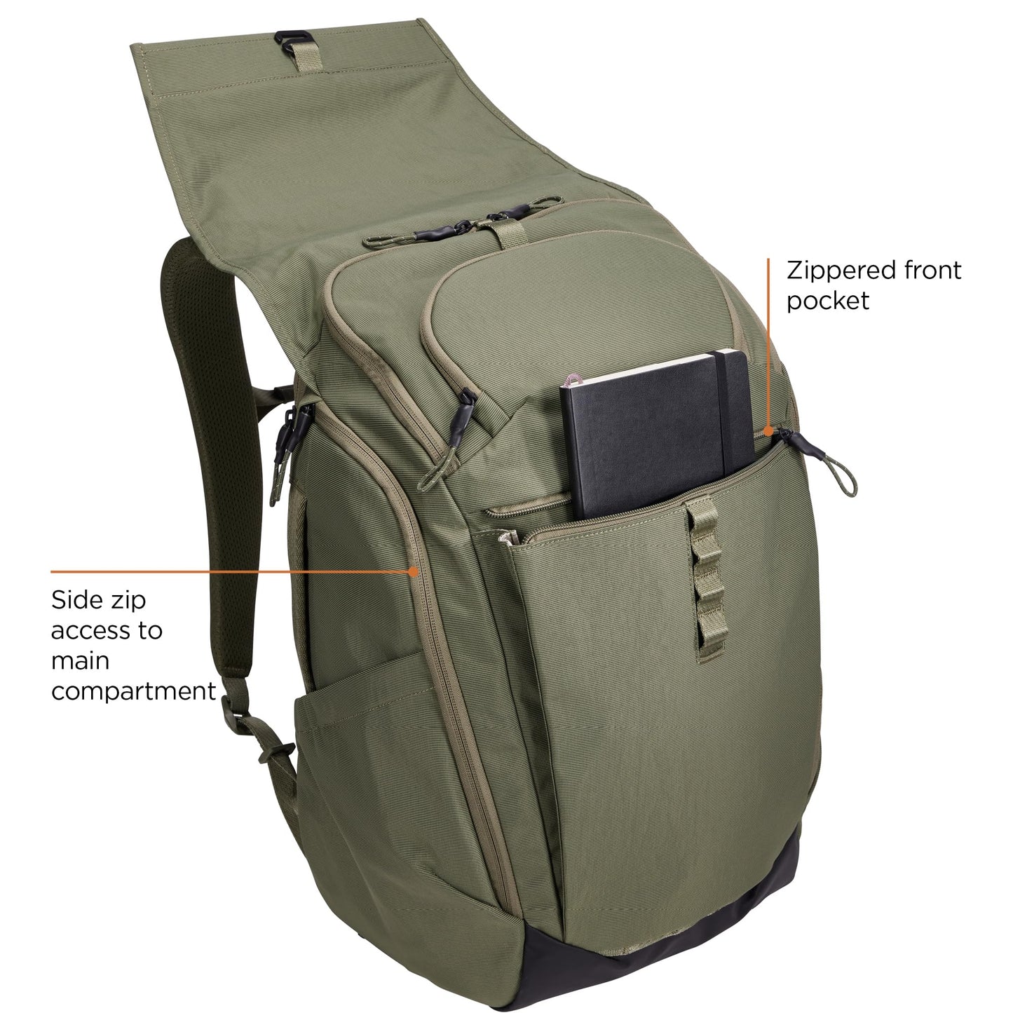 Thule Paramount 27L Backpack - Commuter Backpack - Padded Pocket fits a 16" Laptop