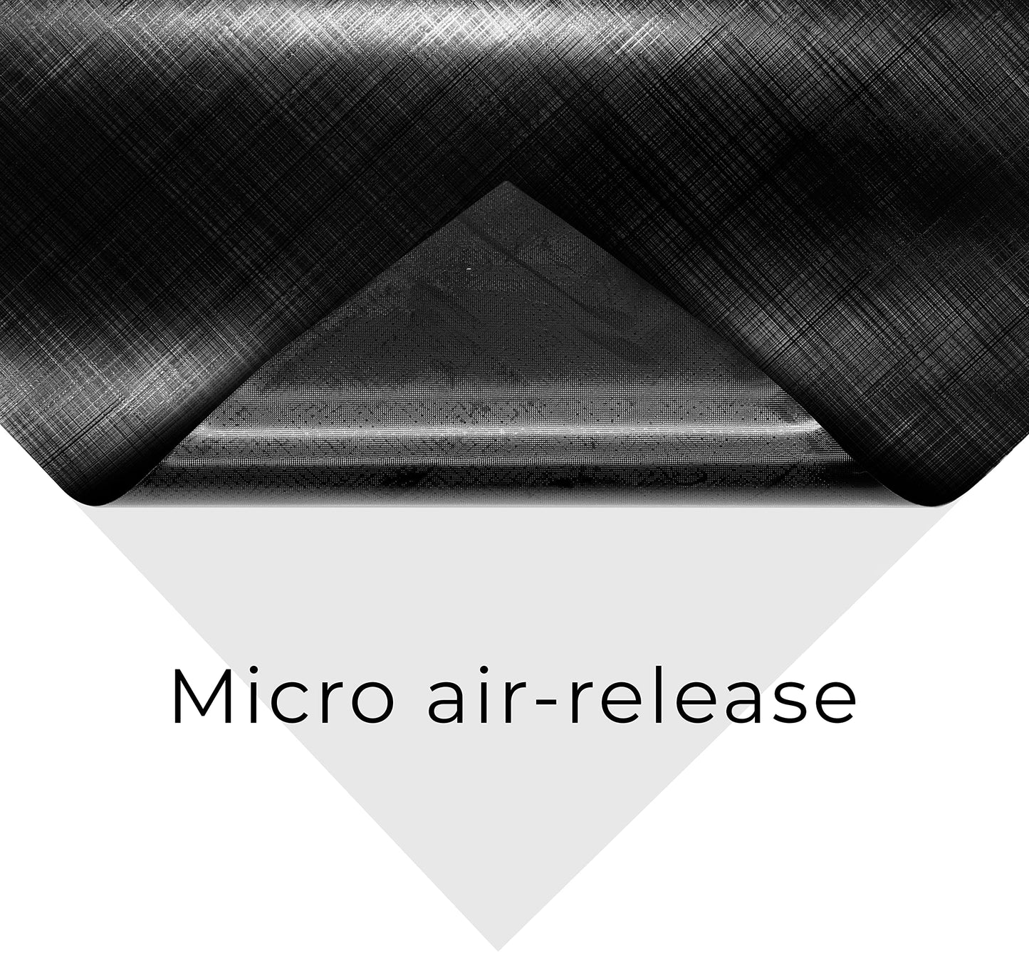 VViViD Black Stealth Plaid Brushed Vinyl Car Wrap Roll 25ft x 5ft