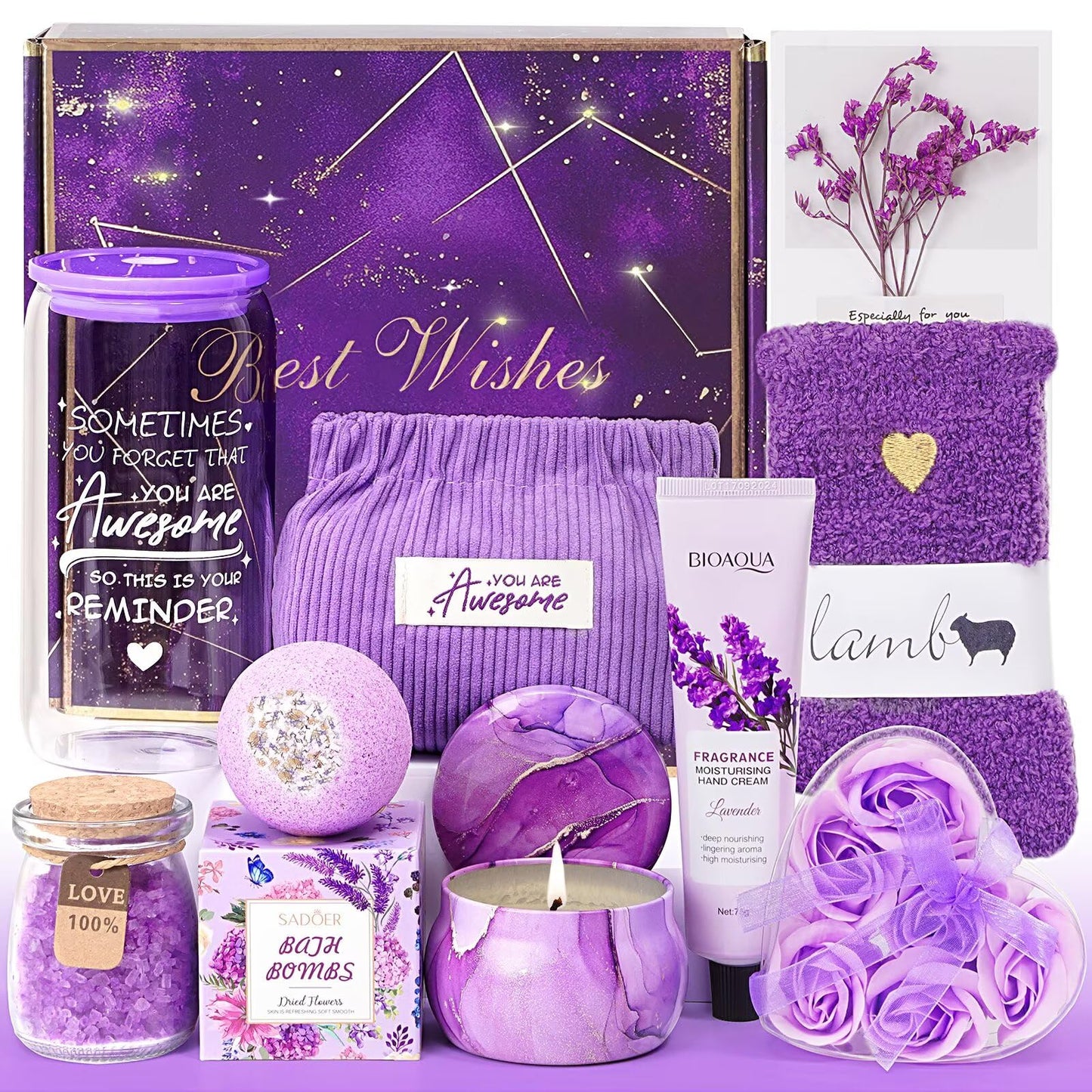 Unique Gifts for Women, Happy Birthday Christmas Valentines Day Mothers Day Gifts for Mom, Aunt, Her, Wife, Teacher, Best Friend, Girlfriend, Sister, Grandma, Coworker-Awesome
