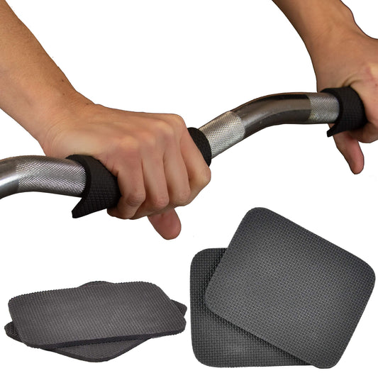 Prime Vantage Simple Weight Lifting Gloves Grip Pads to Workout for Men and Women - Weightlifting, Pull Ups, Crossfit, Exercise, Deadlift, Gym Supporter, Avoid Calluses (1 Pair)