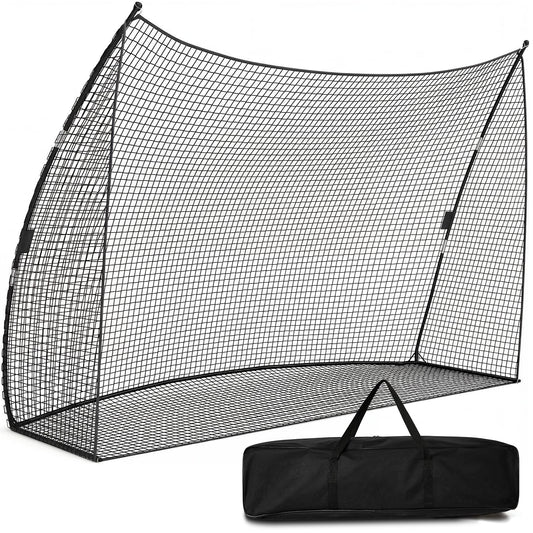 Golf Practice Net 10x7 FT, Heavy Duty & Easy Quick Setup with Sturdy Frame, Portable Hitting Net with Carry Bag for Backyard Indoor Outdoor Golf Swing Chipping Training, Ideal Gift for Men Dad
