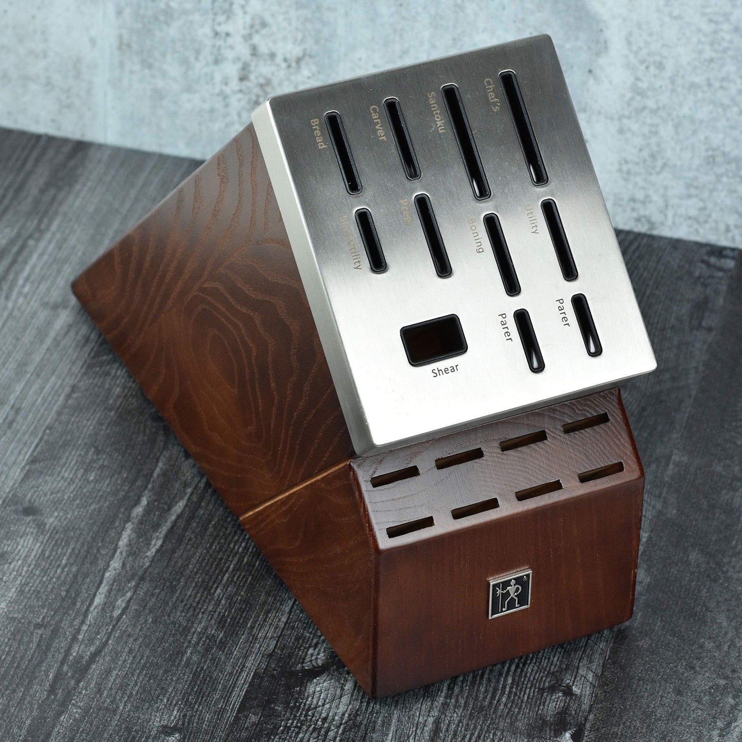 Henckels Forged Accent 20 Piece Self Sharpening Knife Block Set - Off-White Handles