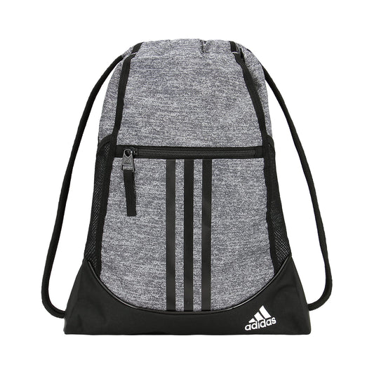 adidas Alliance Sackpack – Drawstring Backpack for Sports, Small Gym Bag