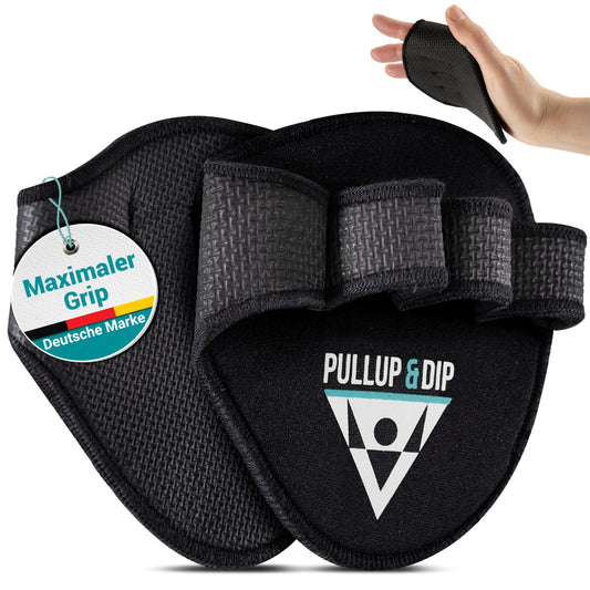 PULLUP & DIP Neoprene Grip Pads Lifting Grips, The Alternative to Gym Workout Gloves, Lifting Pads for Weightlifting, Calisthenics & Powerlifting, No More Sweaty Gym Gloves