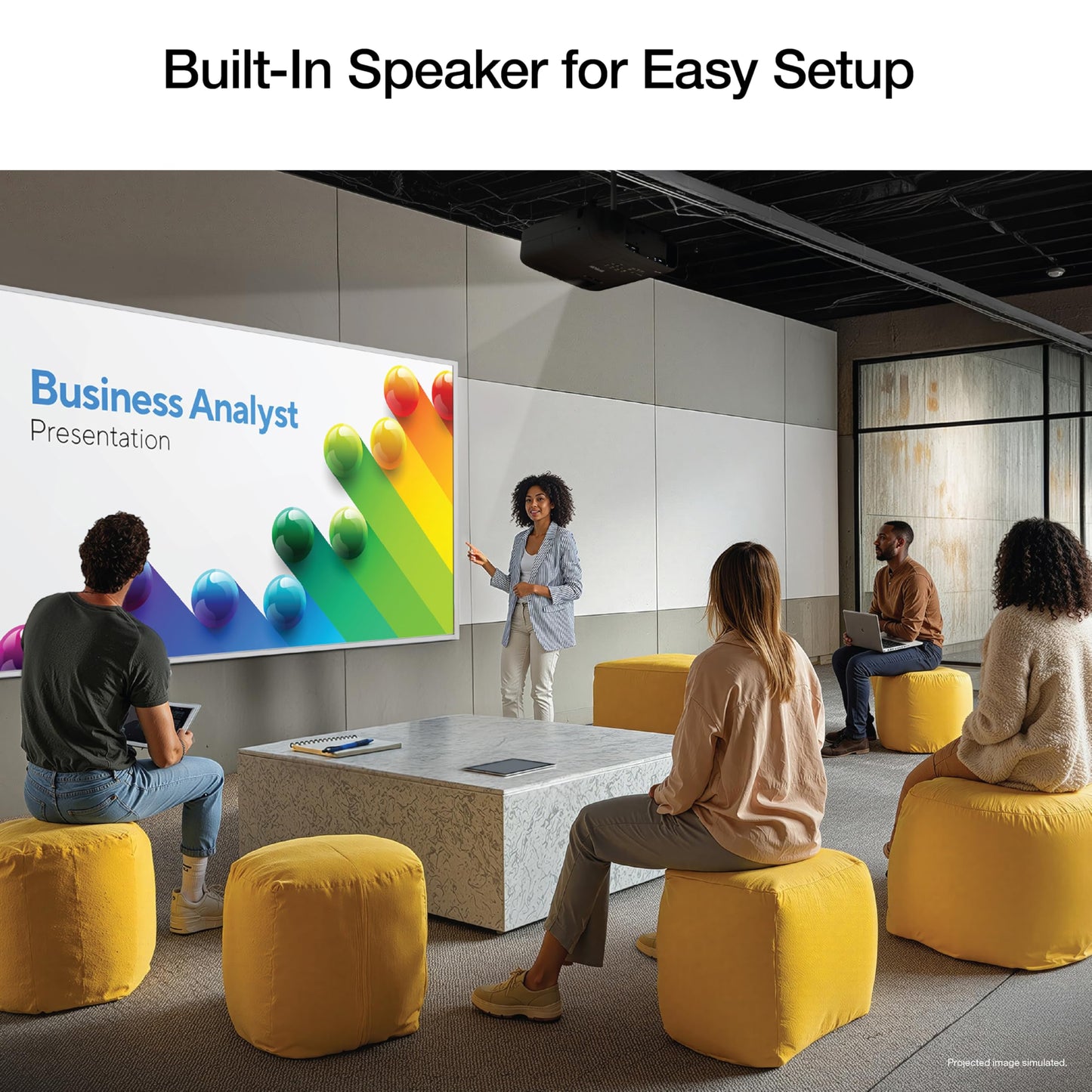 Epson Pro EX9270 Wireless 1080p 3LCD Projector 4,100 Lumens Color and White Brightness, Apple AirPlay, Miracast, Stream from Phone or Laptop, 2 HDMI Ports, 1.6x Optical Zoom, Built-In Speaker