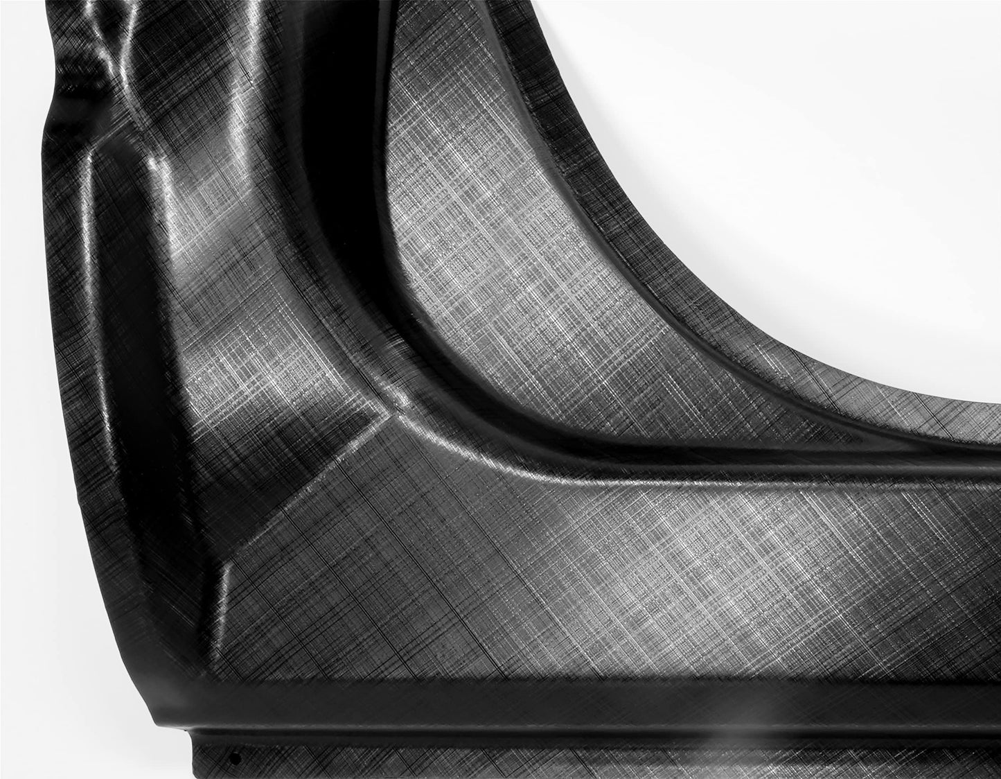 VViViD Black Stealth Plaid Brushed Vinyl Car Wrap Roll 25ft x 5ft