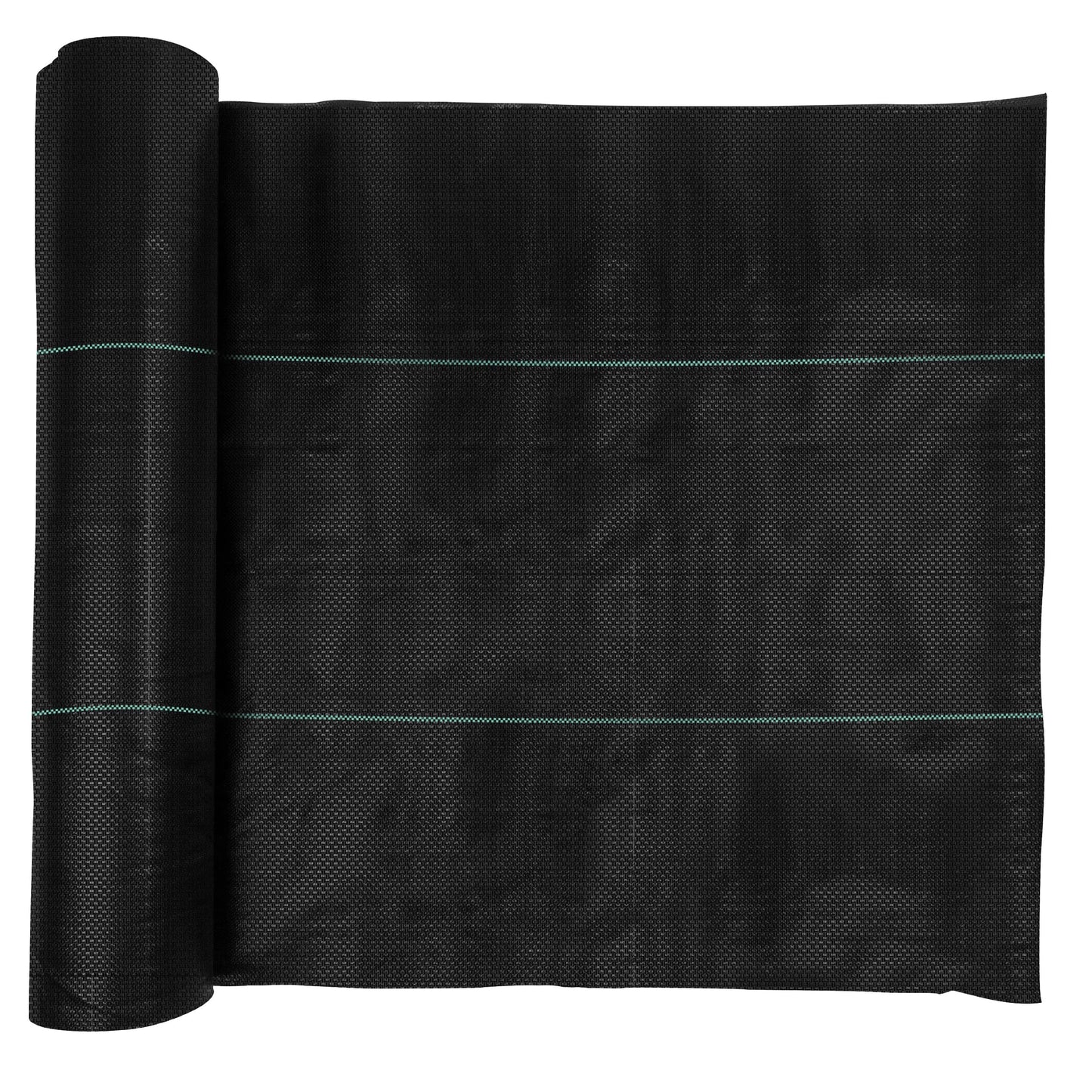 Super Geotextile Woven Geotextile Fabric for Driveway and Road Stabilization, Construction Underlayment, Erosion Control, Commercial Grade 50 Year for Gravel Roads and Pavers (12.5x30) Ships Folded