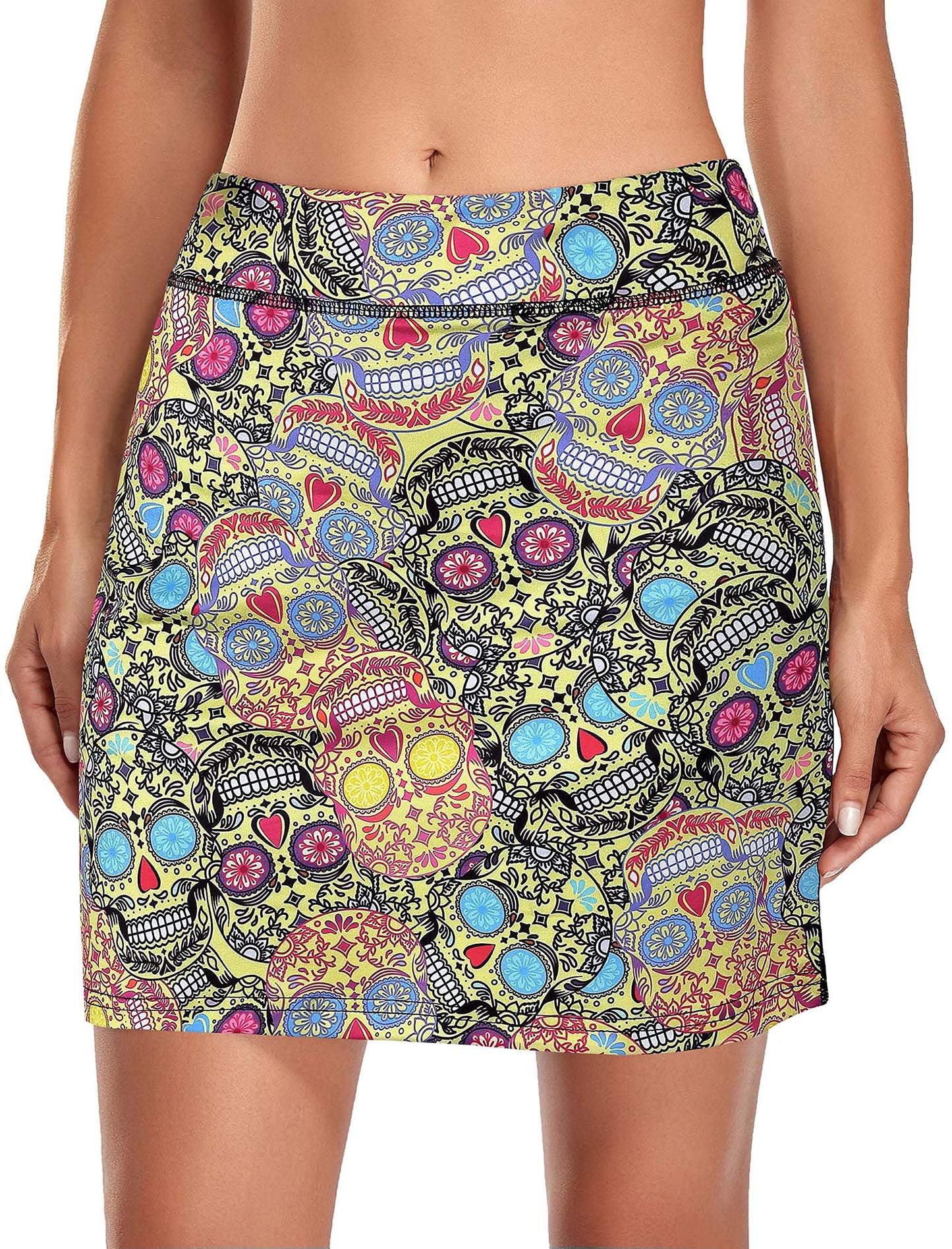 Kimmery Women's Athletic Tennis Skorts Golf Skirts with Pocket Sizes M-3XL
